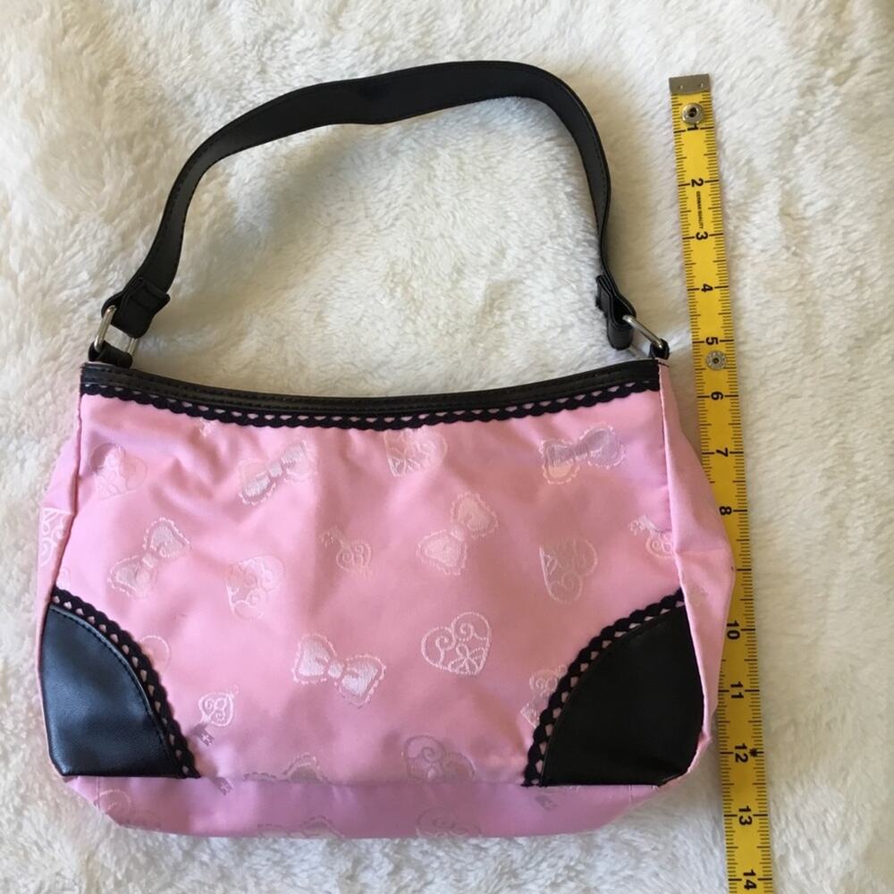 Sanrio Rare Vintage 2004 Hello Kitty Pink Baguette Style Shoulder Bag - Picture 5 of 16